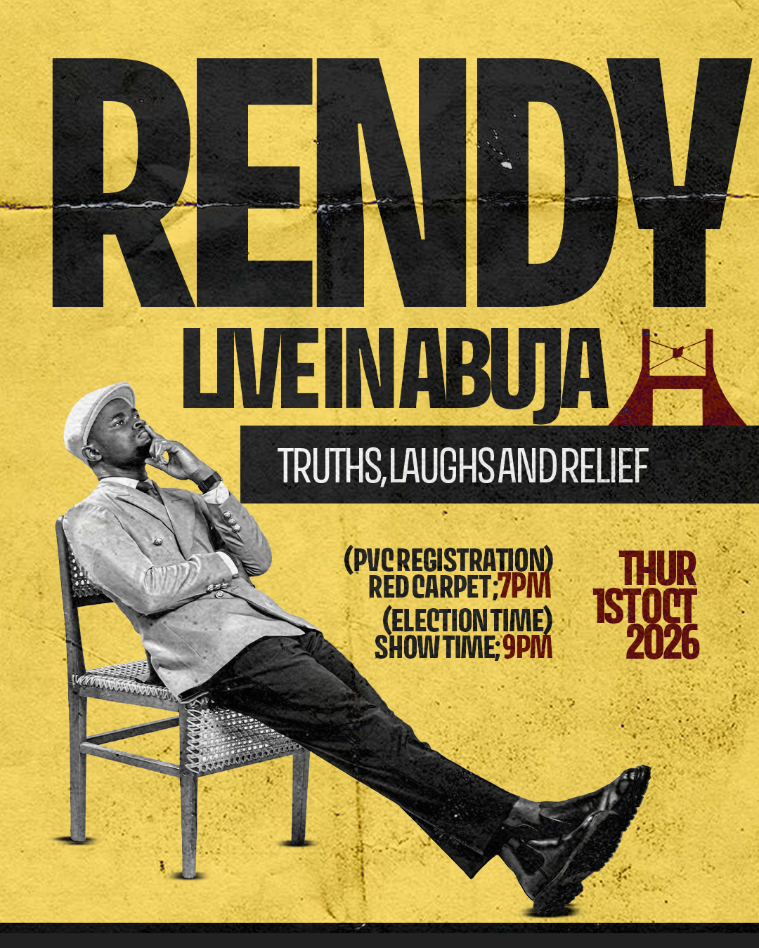 Rendy live in Abuja